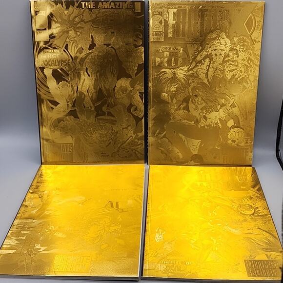 Age of Apocalypse - Factory X, Weapon X, Amazing X-Men, X-Ternals Gold Lot of 4 - Picture 1 of 16